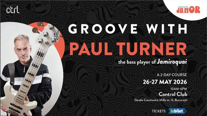 Groove with Paul Turner - the Bass Player of Jamiroquai - a 2 Day Course