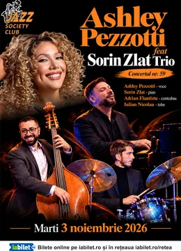 Galati: Ashley Pezzotti feat Sorin Zlat Trio