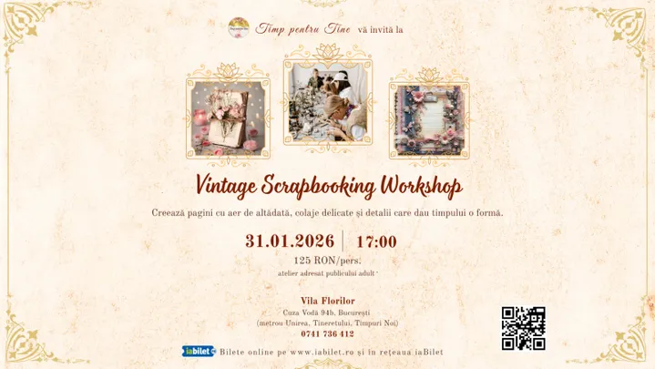 Vintage Scrapbooking Workshop