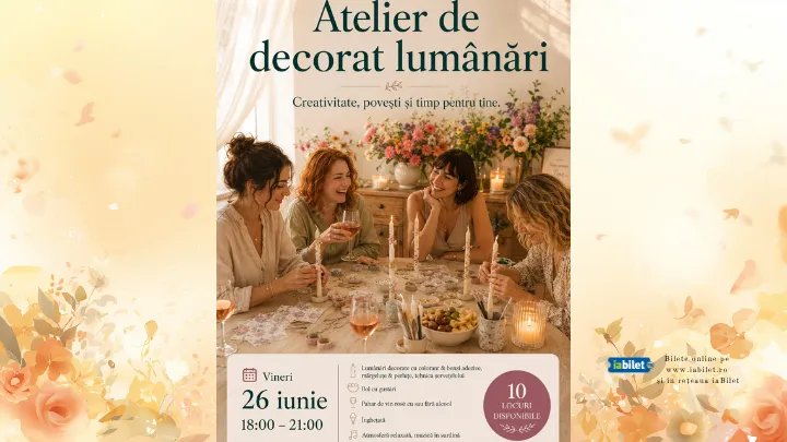 Atelier de decorat lumânări