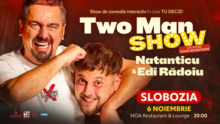 Stand-up comedy cu Natanticu și Edi Rădoiu | Two Men Show