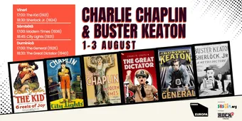 Charlie Chaplin & Buster Keaton – Weekendul în care nu se vorbește mult, dar se spune tot