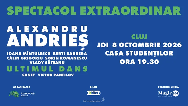 Cluj-Napoca: Alexandru Andries - "Ultimul dans"