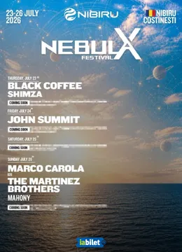 Nibiru: Nebula X Festival feat. Black Coffee, John Summit, Shimza, Marco Carola
