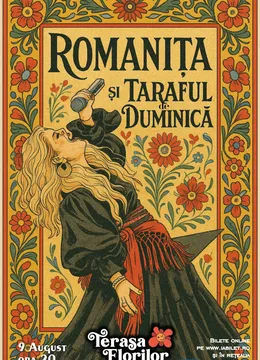 Concert Romanița și Taraful de Duminică, la Terasa Florilor!