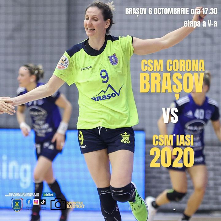 Brasov: Handbal CSM Corona Brasov – CSM Iasi 2020