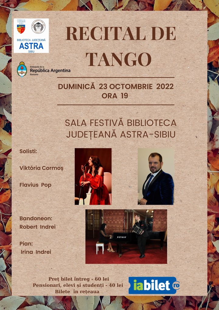Sibiu: Recital de Tango