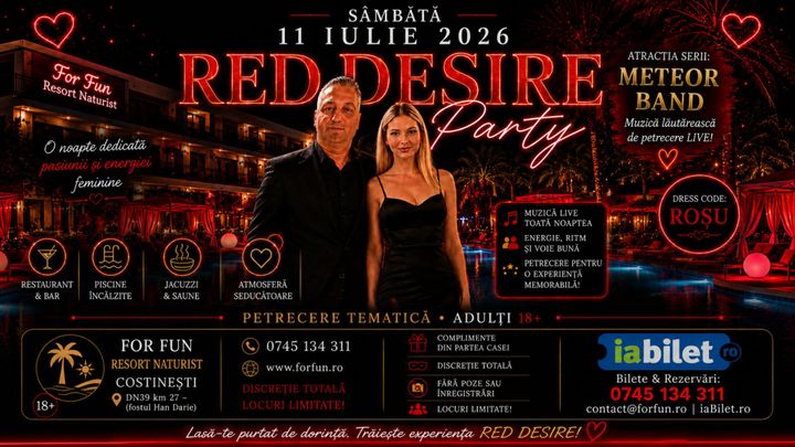 Costinesti: Red Desire Party