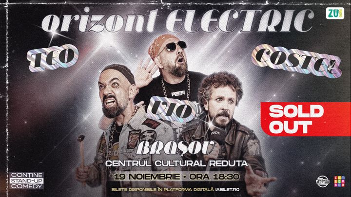 Brașov: Teo, Vio și Costel - Orizont Electric | Stand Up Comedy Show 1