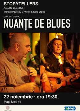 STORYTELLERS Acoustic Blues Duo - Concert Special „Nuante de Blues”