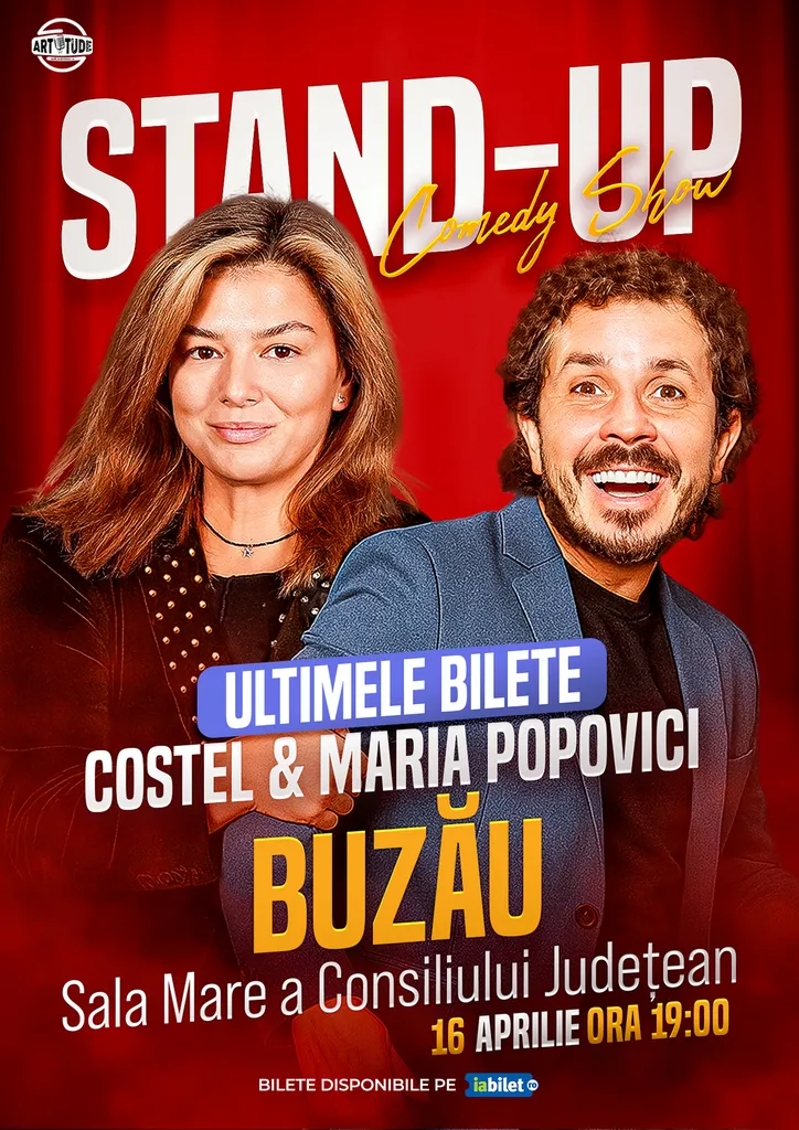 Buzău: Costel și Maria Popovici - Stand Up Comedy Show