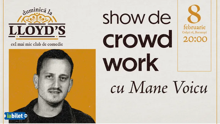 Lloyd's: Crowd Work cu Mane Voicu