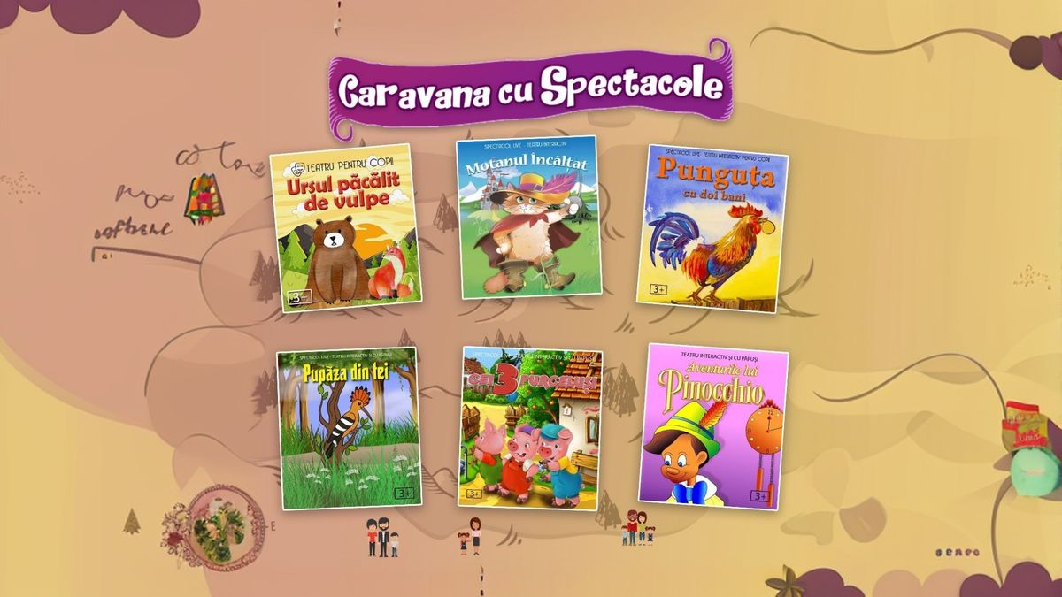Spectacole Caravana cu Spectacole