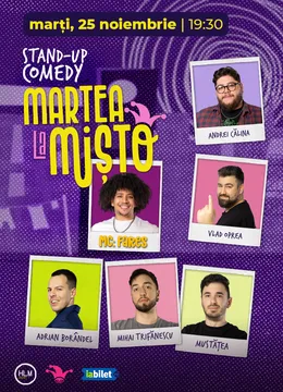 The Fool: Marțea la Mișto cu Andrei Călina, Vlad Oprea, Adrian Borândel, Mihai Trifănescu și Mustățea