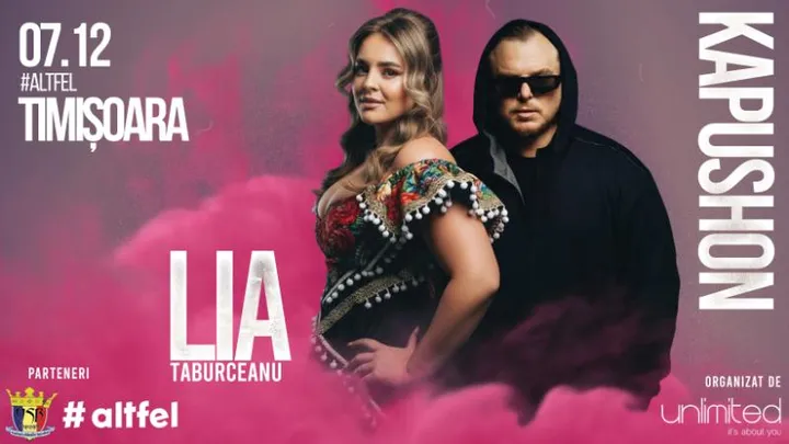 Timisoara: Lia Taburcean & Kapushon - Turneul Național „Port IE Cu Mandrie”