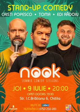 Chitila: Stand-up comedy cu Toma, Popesco și Edi Rădoiu