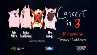 Ada Milea ~ Concert in 3 - Invitati Bobo Burlacianu, Ada Milea si Alex Neagu