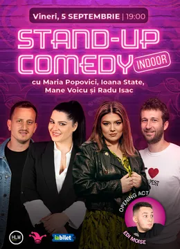 The Fool: Stand-up comedy cu Maria Popovici, Ioana State, Mane Voicu și Radu Isac