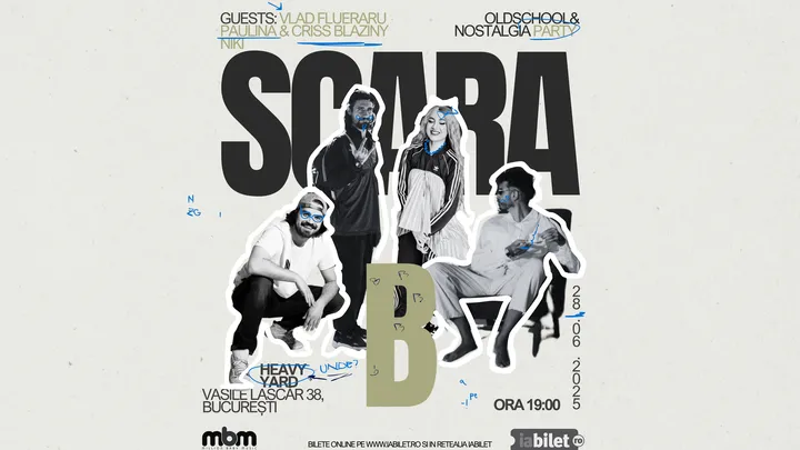 Party ca la Scara B cu Paulina, Criss Blaziny, Vlad Flueraru și Niki