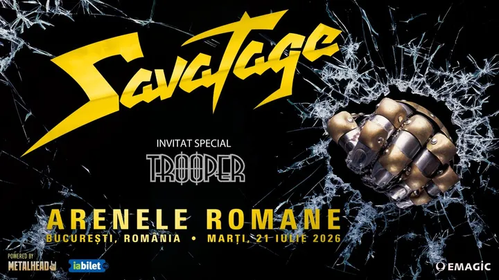 SAVATAGE si Trooper la Arenele Romane