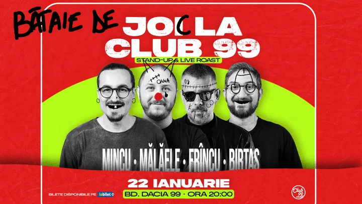 Bătaie de Joi cu Mincu, Mălăele, Frîncu & Birtaș | Comedy Show la Club 99