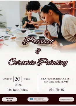Prosecco & Ceramic Painting