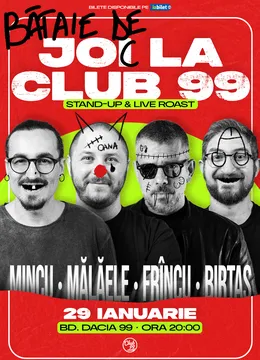 Bătaie de Joi cu Mincu, Mălăele, Frîncu & Birtaș | Comedy Show la Club 99