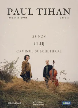 Cluj-Napoca: Paul Tihan • Concert acustic