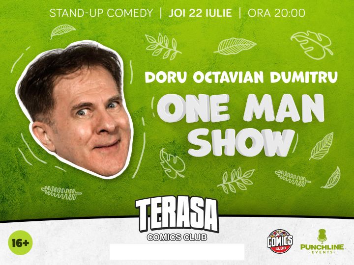 One Man Show cu Doru Octavian Dumitru pe Terasa ComicsClub!