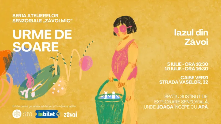 Seria Atelierelor Senzoriale „Zăvoi Mic" • Urme de Soare