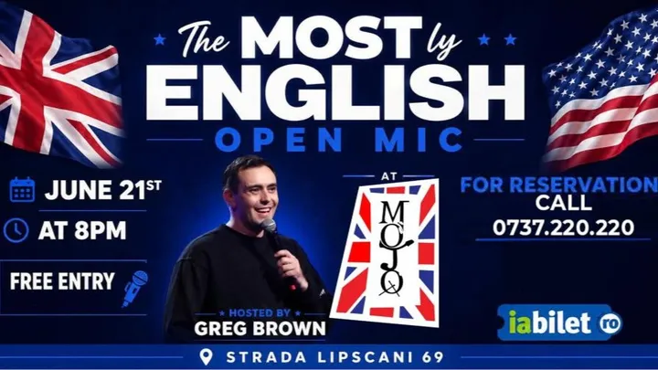 The MOSTly English Open Mic