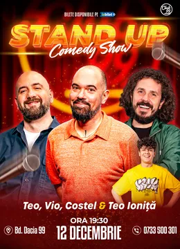 Stand-up Comedy cu Teo, Vio, Costel - Teo Ioniță la Club 99