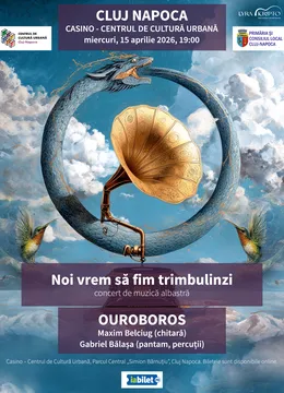 Cluj-Napoca: Noi vrem să fim trimbulinzi. Concert Maxim Belciug și Gabriel Bălașa