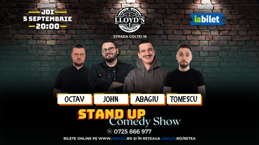 Stand-up Comedy cu John, Abagiu, Tomescu & Octav