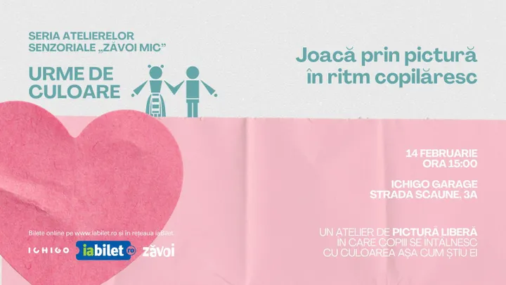 Seria Atelierelor Senzoriale „Zăvoi Mic" • Urme de Culoare