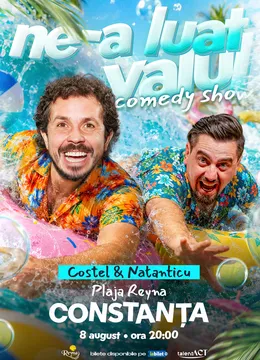 Constanța: Stand-up comedy cu Costel și Natanticu