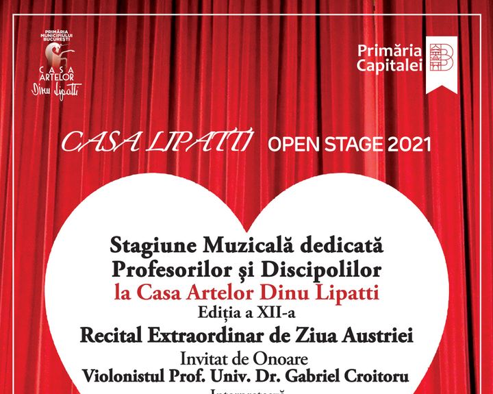 Stagiune Muzicală dedicată Profesorilor și Discipolilor