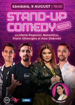 The Fool: Stand-up comedy cu Maria Popovici, Natanticu, Dobrotă și Florin Gheorghe