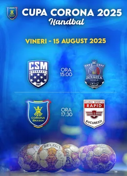 Brasov: Cupa Corona 2025 – Handbal Ziua 1