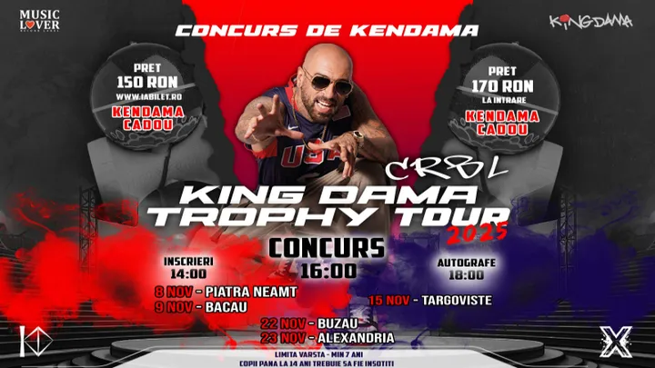 King Dama Trophy Tour 2025