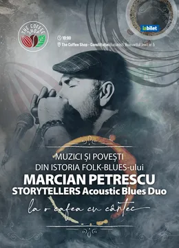 The Coffee Shop Music - Storytellers Acoustic Blues Duo: Muzici si povesti din istoria folk-blues-ului