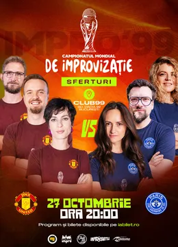 Jinx United vs. Paris Sânt Ghermanu de Jos | Sferturi Meci 4 | Impro Show la Club99