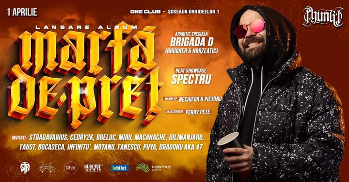 PHUNK B - Lansare album  "Marfă de preț"