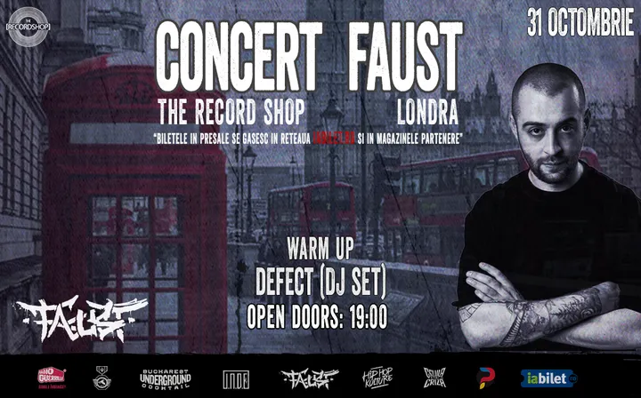 Londra: Concert Faust - @The Record Shop
