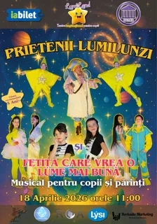 LumiLand - Prietenii LumiLunzi și Fetița care vrea o lume mai bună - 5+ ani