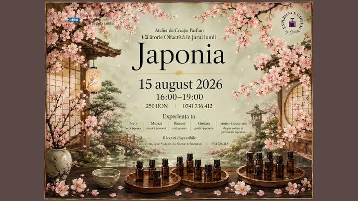 Călătorie olfactivă în jurul lumii - Japonia