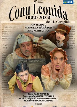 CONU LEONIDA - comedie de Caragiale cu Ion Haiduc și Manuela Hărăbor