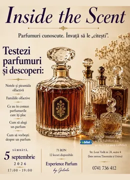 Inside The Scent - testare ghidată de parfumuri
