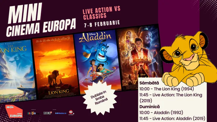 Live action VS Classics - Mini Cinema Europa