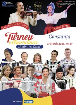 Constanta: Turneu  Extraordinar  "Amintirea Cerne" |Lăutarii lui Botgros| Diana Sarbu&Invitații|